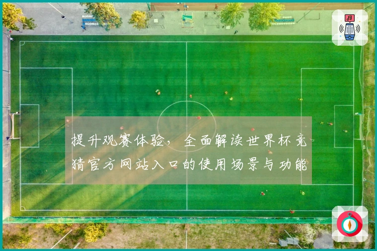 提升观赛体验，全面解读世界杯竞猜官方网站入口的使用场景与功能特点