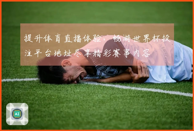 提升体育直播体验，畅游世界杯投注平台地址尽享精彩赛事内容