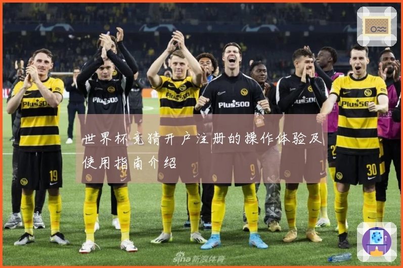 世界杯竞猜开户注册的操作体验及使用指南介绍